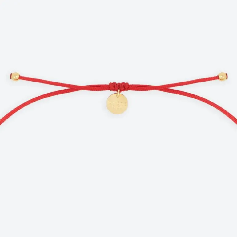 LA MOME BIJOU K Initial Joy Letter Necklace in Gold