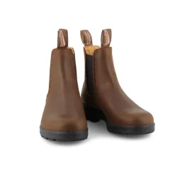 2151 Leather Boots in Antique Brown | Collen & Clare
