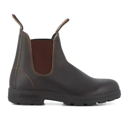 500 Leather Boots in Stout Brown | Collen & Clare