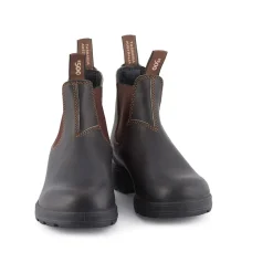 500 Leather Boots in Stout Brown | Collen & Clare