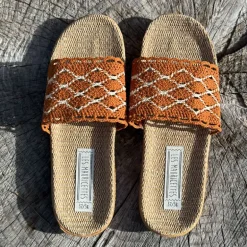 LES MAURICETTES Ariane Sandals in Tan