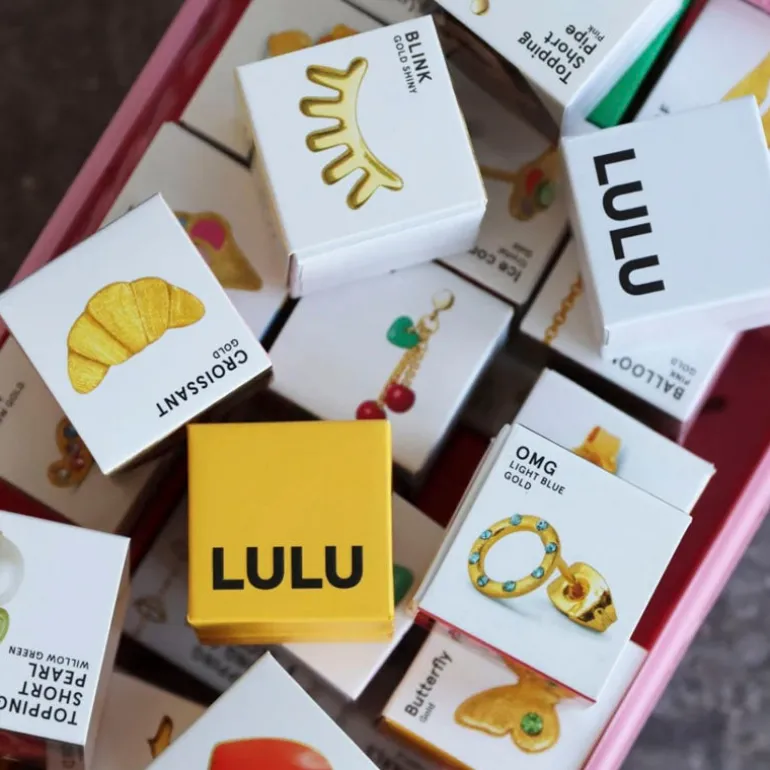 LULU Copenhagen Blink Earring in Gold