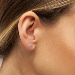 LULU Copenhagen Croissant Earring 1 pcs in Silver