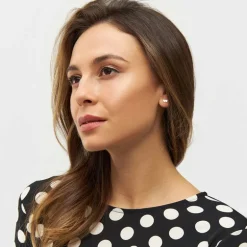 LULU Copenhagen Domino Hearts 2 earring 1 pcs in Silver