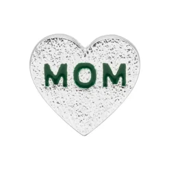 LULU COPENHAGEN Heart Mom Silver Plated Earring 1 pcs in Green