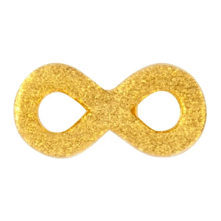 LULU COPENHAGEN Infinity Earring in Gold