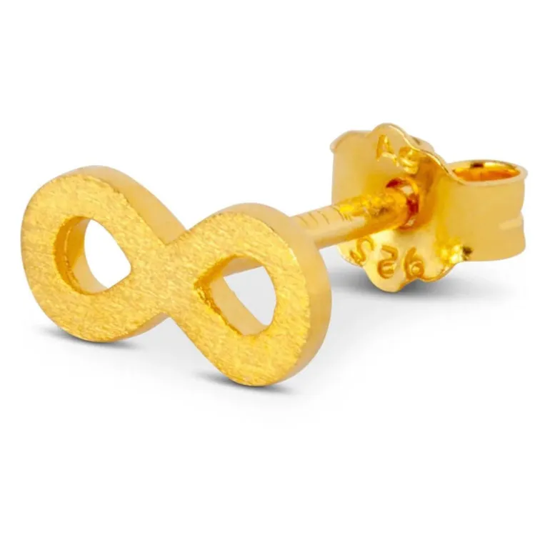 LULU COPENHAGEN Infinity Earring in Gold
