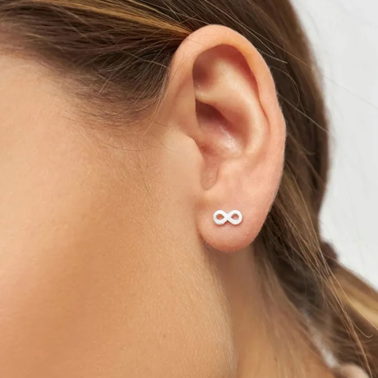 LULU COPENHAGEN Infinity Earring 1 pcs in Silver
