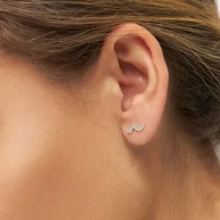 LULU COPENHAGEN Snaky Earring 1 pcs in Silver