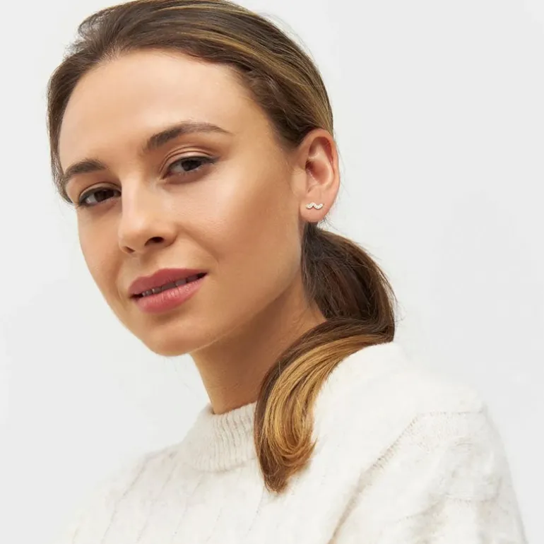 LULU COPENHAGEN Snaky Earring 1 pcs in Silver