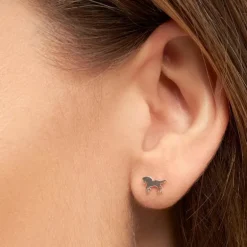 LULU Copenhagen Wild Horse Earring in Silver