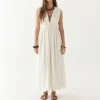 MAISON HOTEL Amandine Dress in Pearl