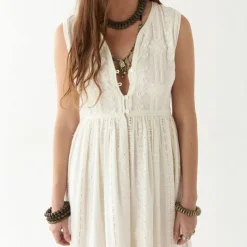 MAISON HOTEL Amandine Dress in Pearl