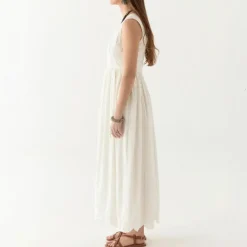 MAISON HOTEL Amandine Dress in Pearl