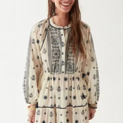 MAISON HOTEL Caroline Dress in Off White
