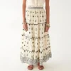 MAISON HOTEL Charlotte Skirt in Off White