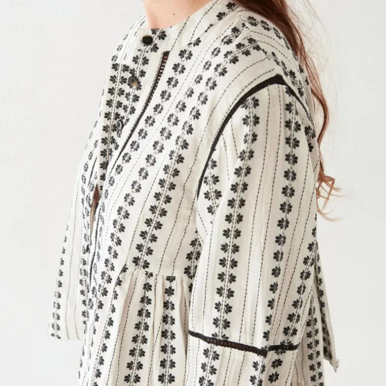 MAISON HOTEL Consuelito Blouse in Pearl Jam