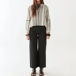 MAISON HOTEL Consuelito Blouse in Pearl Jam