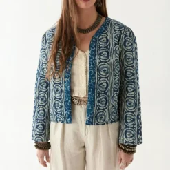 MAISON HOTEL Coti Jacket in Indigo Soul