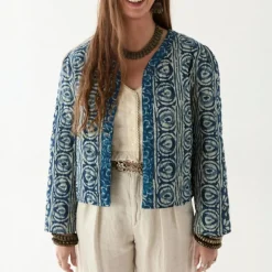 MAISON HOTEL Coti Jacket in Indigo Soul