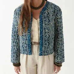 MAISON HOTEL Coti Jacket in Indigo Soul