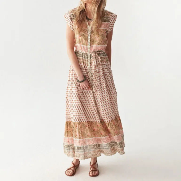 MAISON HOTEL Cris Dress in Cream