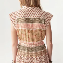 MAISON HOTEL Cris Dress in Cream