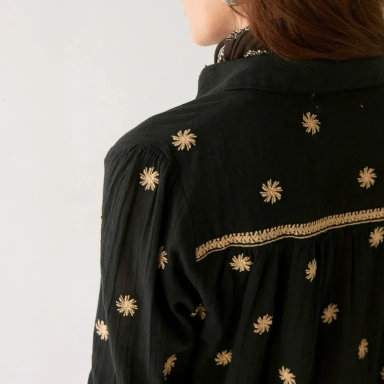 MAISON HOTEL Dylan Blouse in Starry Night
