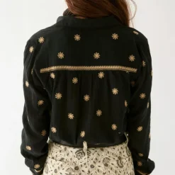 MAISON HOTEL Dylan Blouse in Starry Night