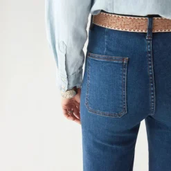 MAISON HOTEL Edna Jeans in Dark Denim