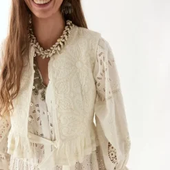 MAISON HOTEL Lilbet Dress in Shell