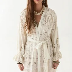 MAISON HOTEL Lilbet Dress in Shell