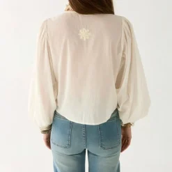 MAISON HOTEL Ludovica Blouse in Pearl