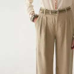 MAISON HOTEL Marisa Trousers in Dessert