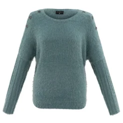 MARBLE Simple Sweater in Blue