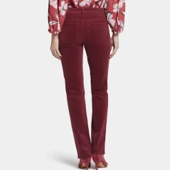 Marilyn Cord Trousers In Cranberry Pie | Collen & Clare