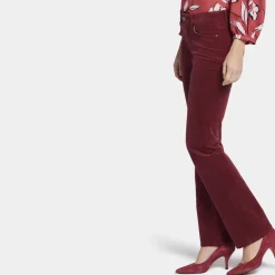 Marilyn Cord Trousers In Cranberry Pie | Collen & Clare