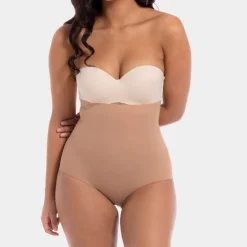 Maxi Sexy Hi-Brief in Latte | Collen and Clare