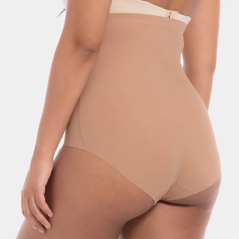 Maxi Sexy Hi-Brief in Latte | Collen and Clare