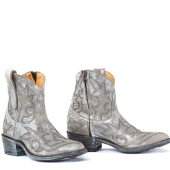 MEXICANA Agave Nacar Boots in Silver