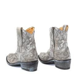 MEXICANA Agave Nacar Boots in Silver
