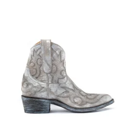 MEXICANA Agave Nacar Boots in Silver