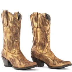 Mexicana Coachella 11 Boots in Used Gold