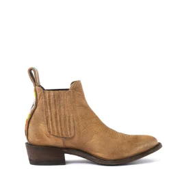 MEXICANA Indian Bone Vesuvio Boots in Tan