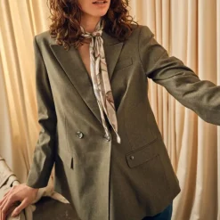 MOS MOSH Wanda Twiggy Blazer in Sea Turtle