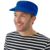 MOUSQUETON Brieu Cotton Cap in Nautic Blue