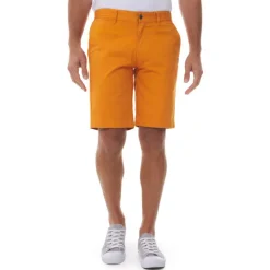 MOUSQUETON Erwany Bermuda Shorts in Clementine