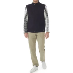 MOUSQUETON Jileten Multi Pocket Gilet in Navy