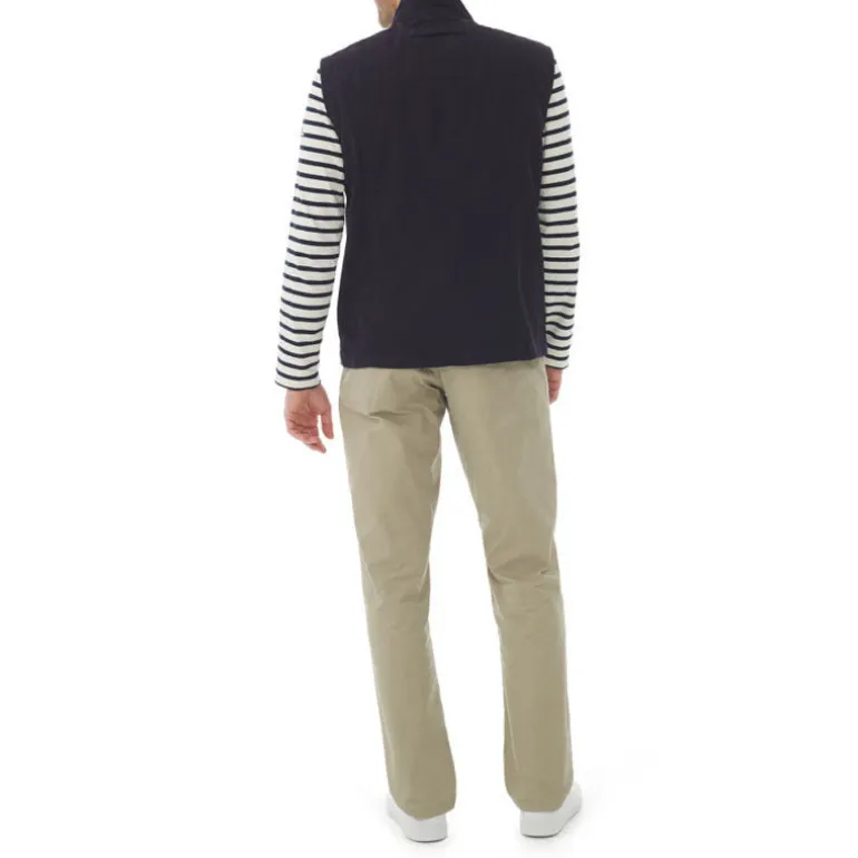MOUSQUETON Jileten Multi Pocket Gilet in Navy