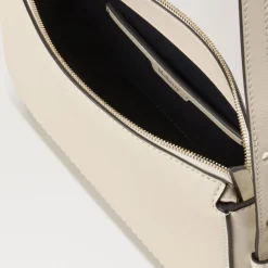 Mulberry Clovelly Pouch MCG in Eggshell